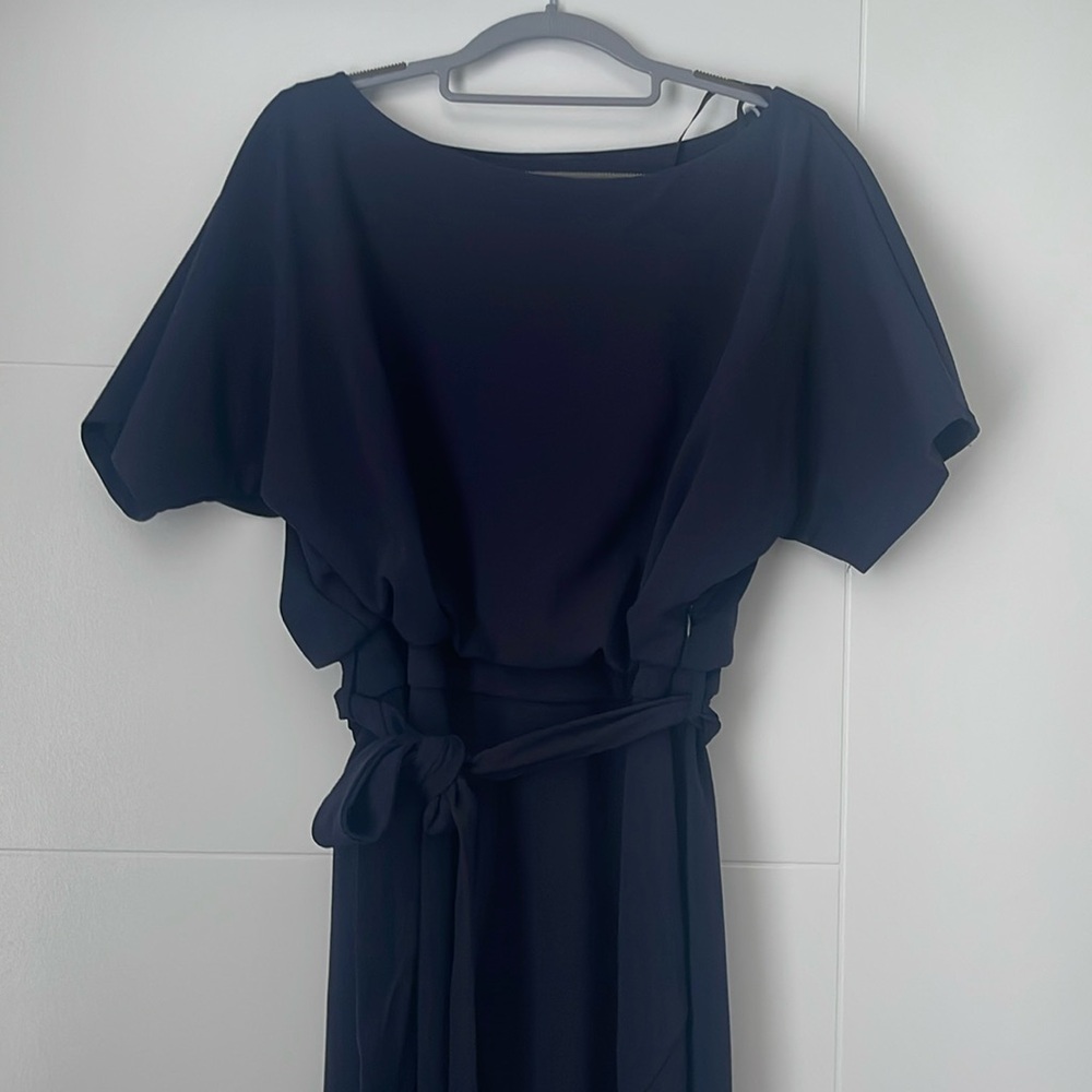 Pretty Navy Blue Dress
